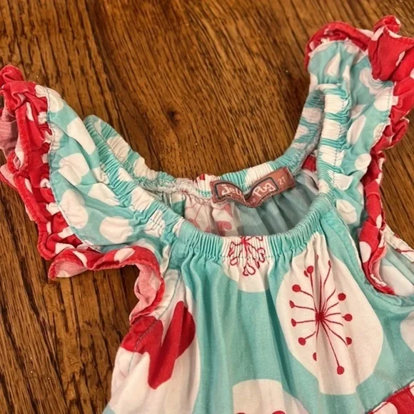 JELLY THE PUG VALENTINES DAY DRESS - 2T
